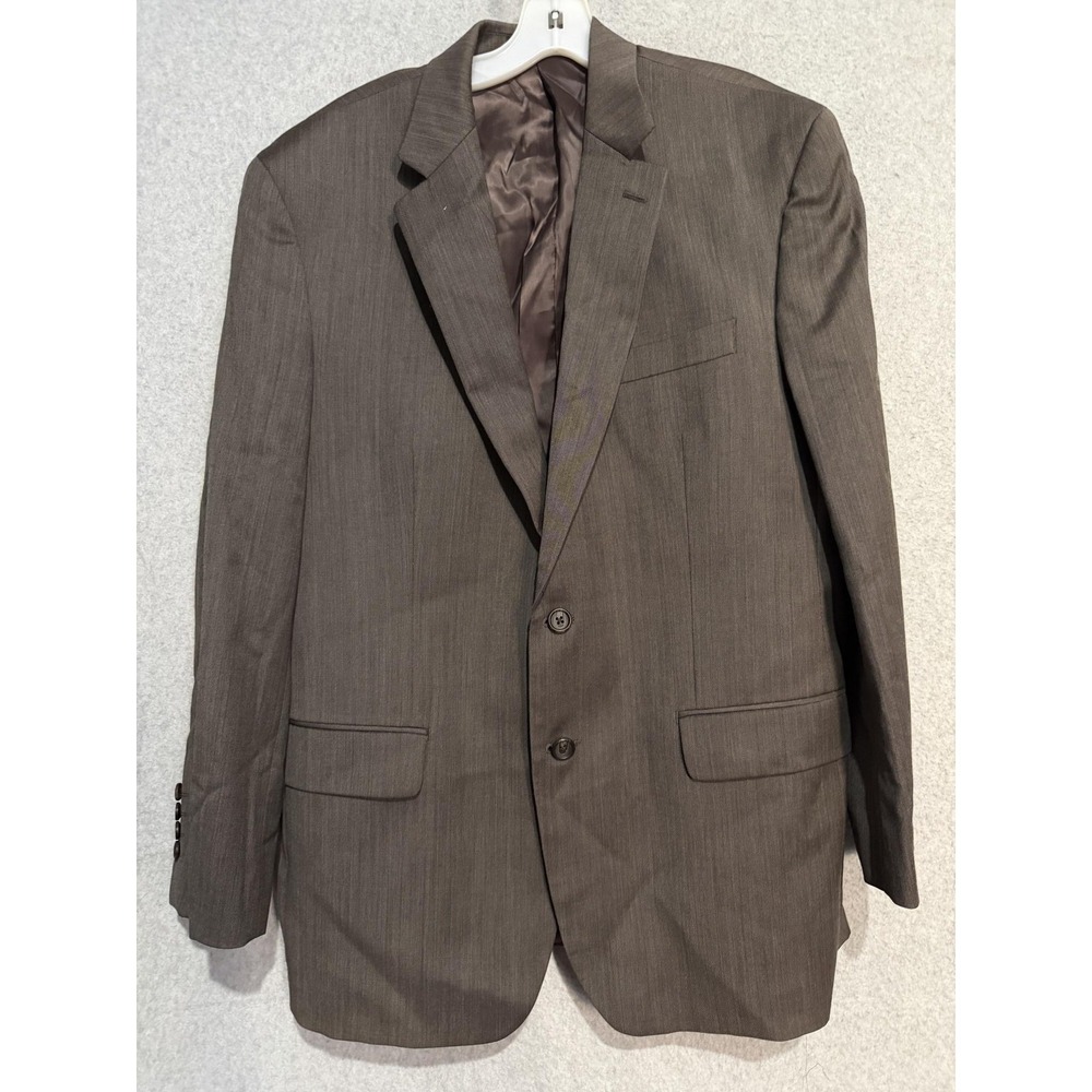 Ralph Ralph Lauren Blazer Sport Coat Mens 44 Brown 100% Wool Jacket Dillard's